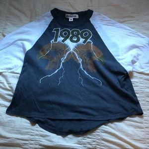 1989 vintage baseball t shirt
